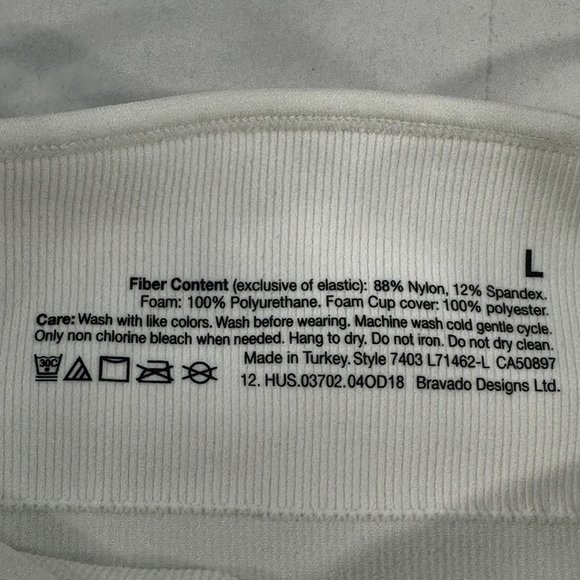 Bravado Basics Women's Size Large Slimming Maternity And Nursing Cami White New - Picture 6 of 14